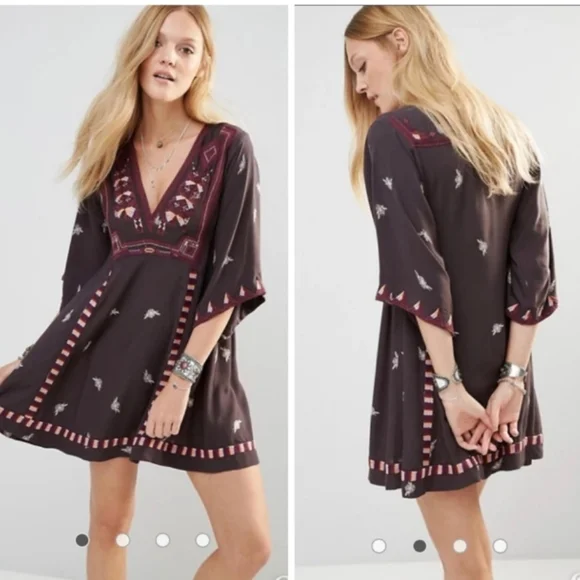 Tulum Embroidered Mini by Free People